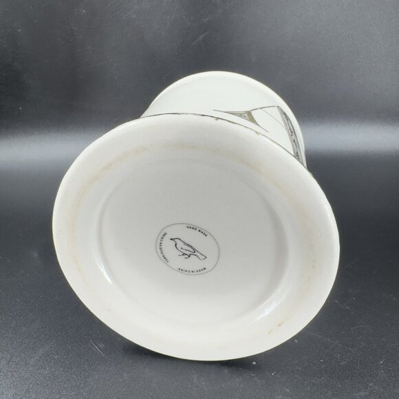 Anthropologie Letter A Initial Gold Monogram White Coffee Mug Cup Ceramic Mug - Picture 6 of 12